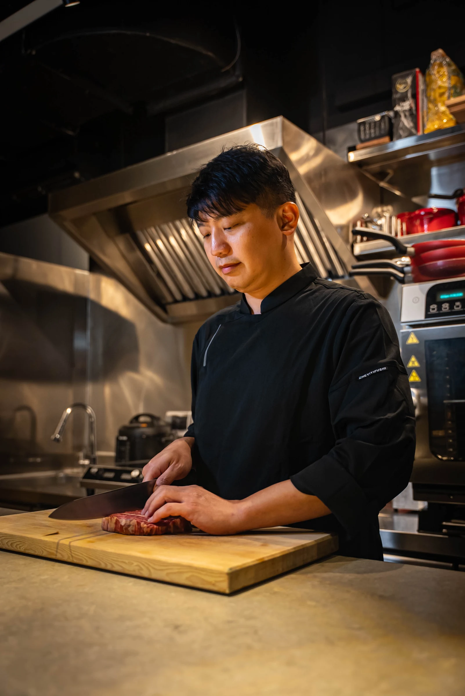 Cavemen Social — Chef In Black