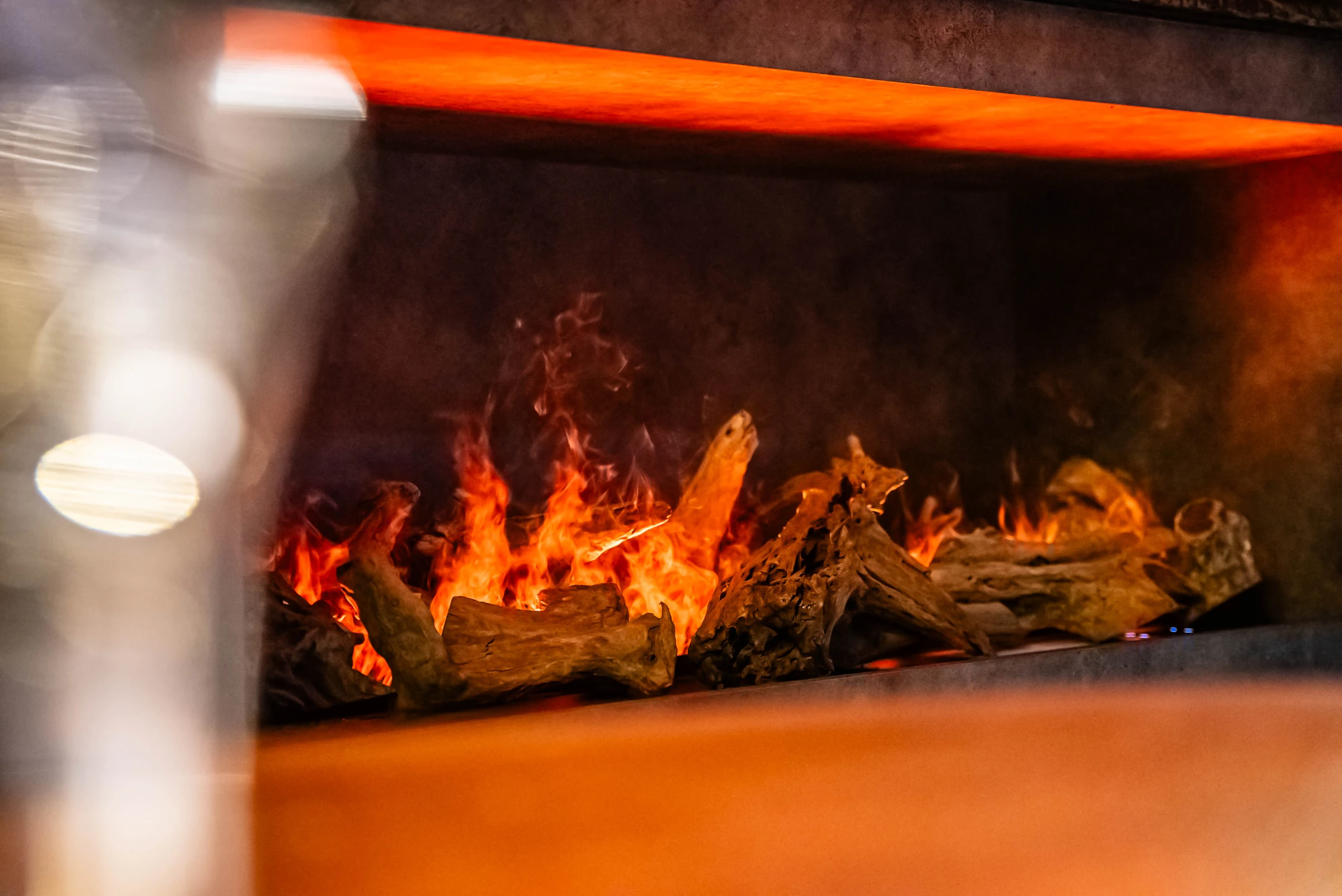 Cavemen Social — Fireplace