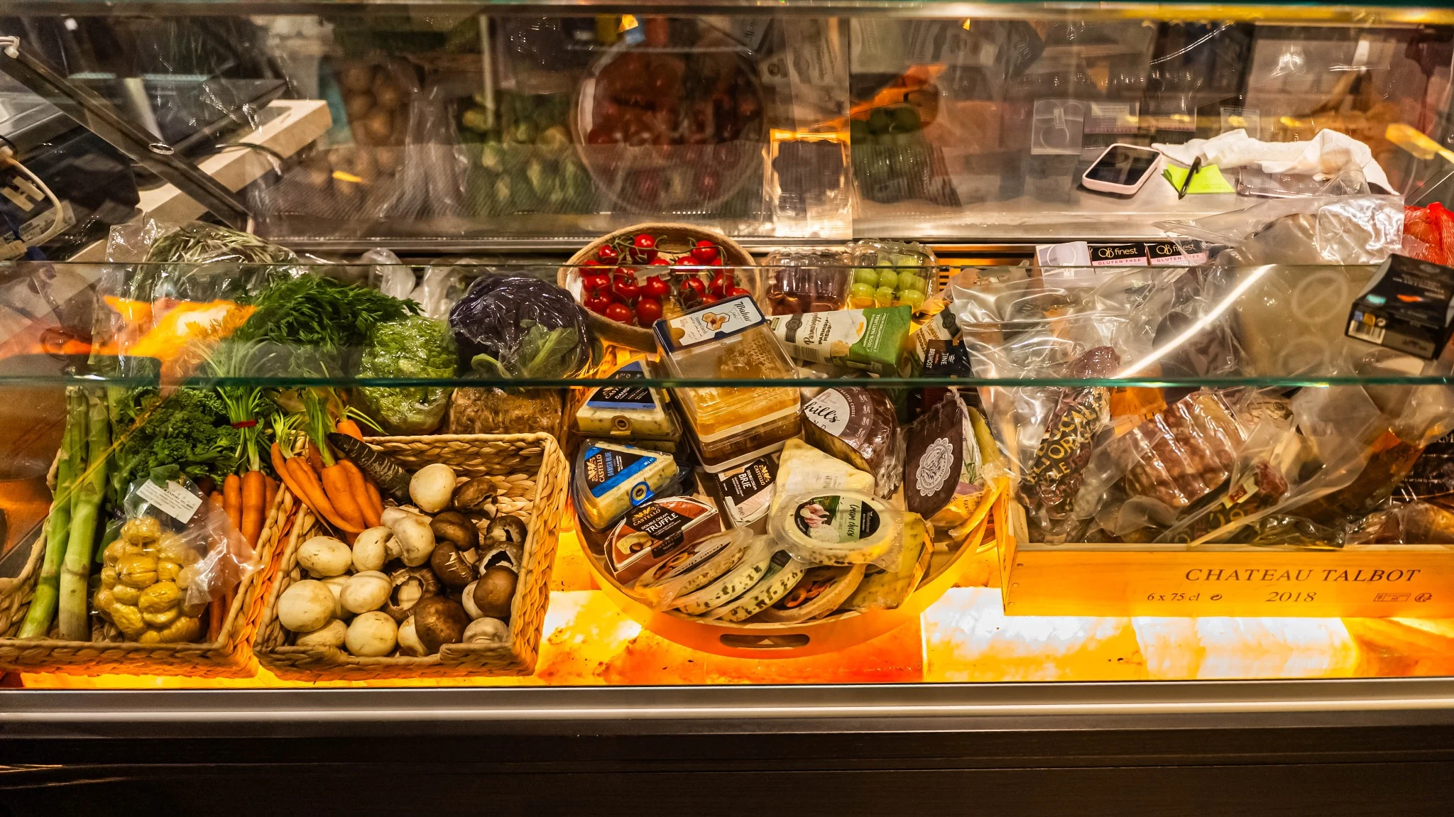 Cavemen Social — Produce Cheese Assortment